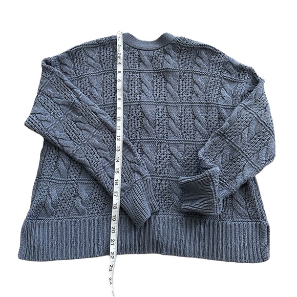 NWT Madewell Open Stitch Cardigan Sweater Medium - Picture 7 of 9